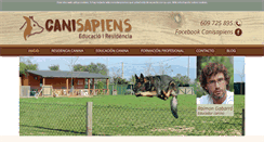 Desktop Screenshot of canisapiens.com